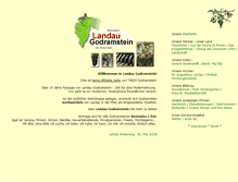 Tablet Screenshot of landau-godramstein.de